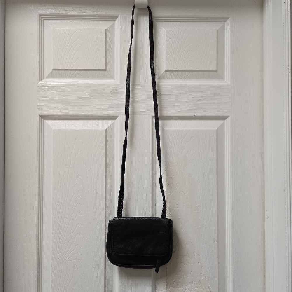 Liebeskind Berlin Black Kawai Double Dye Crossbody Purse - Picture 5 of 9